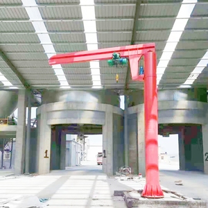 Elevador de placa de acero, brazo giratorio, grúa giratoria, polipasto eléctrico, 1 tonelada, 2 toneladas, mini grúa voladiza, grúas pluma - Product Image 2