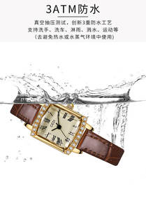 Reloj de Mujer de Lujo Ligero, Regalo de Navidad, Estilo Vintage, Reloj de Cuarzo - Product Image 5