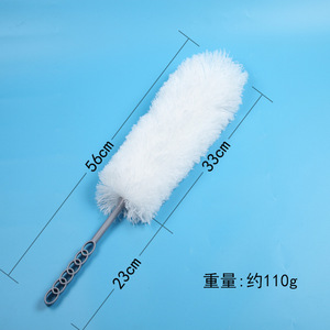 Dépoussiéreur électrostatique en fibres, outil de nettoyage domestique lavable, gris, blanc, noir - Product Image 3