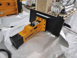 Soosan Merk Glijdende Plaatkop + Sb35 Stille Hamer, Voor Lader - Product Image 4