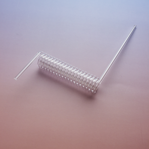 Tùy biến chuyên nghiệp của ống xoắn ốc ở các kích cỡ khác nhau, ống thủy tinh thạch anh tuần hoàn chịu được nhiệt độ cao - Product Image 3