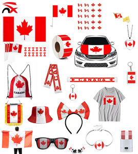 Conjunto Popular para Fanáticos del Fútbol 2026: Bolsa con Cordón, <span class=keywords><strong>Camiseta</strong></span> y Bufanda de Poliéster con Logotipo Personalizado y Bandera de Canadá/<span class=keywords><strong>España</strong></span> - Product Image 2