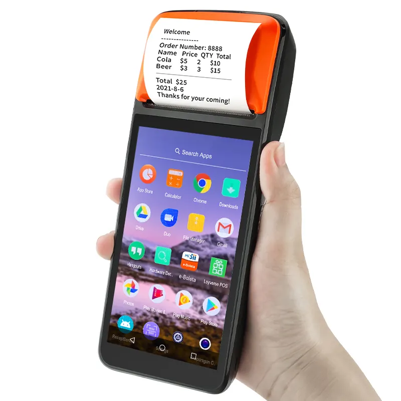 Самый дешевый R330 кассовый терминал POS-терминал для продажи заказа кассовый аппарат Android Мобильный POS-терминал
