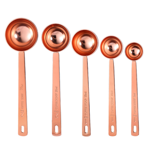 DFS0232 Long handle Stainless steel Measure <b>spoon</b> 5ml 10ml 15ml 20ml 30ml <b>measuring</b> scoop - Product Image 3