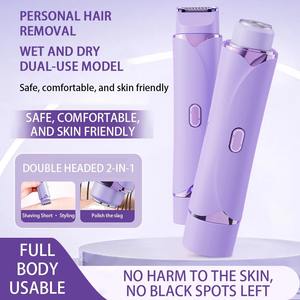 Rasoir électrique pour <span class=keywords><strong>femme</strong></span>, rasoir indolore pour <span class=keywords><strong>femme</strong></span>, épilateur pour <span class=keywords><strong>moustache</strong></span>, jambes, bikini, corps, tondeuse pour femmes, épilateur facial, épilateur pour enlever les poils - Product Image 2