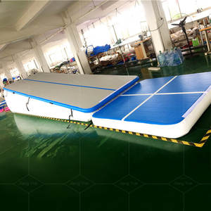 โรงงาน<span class=keywords><strong>ราคา</strong></span>คุณภาพสูง Hand Made <span class=keywords><strong>ราคา</strong></span>ถูก Soft Landing Ramp Mat Tumble Track Inflatable Air Incline สำหรับยิมนาสติกการฝึกอบรม - Product Image 1