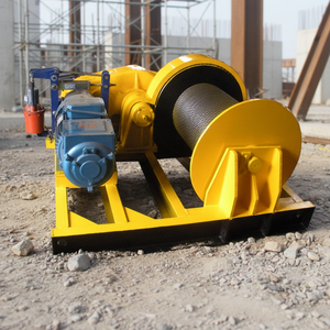 <b>Hoist</b> Windlass Steel Towing Winch with Steel Wire Rope for Cranes - Product Image 1