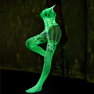 توريد المصنع مباشرة توهج في الظلام شبكة صيد السمك شبكة الجوارب الملابس الداخلية - Product Image 5