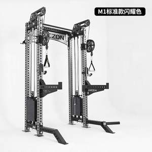 Balanced Smith Machine Commercial Steel Flying Bird Gantry Bench Push Squat Rack Indoor Comprehensive Training Fitness Equipment - Product Image 6