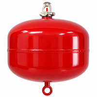 Système d'extinction d'incendie automatique à poudre suspendue ISO Approval Fire Ball 6kg ABC