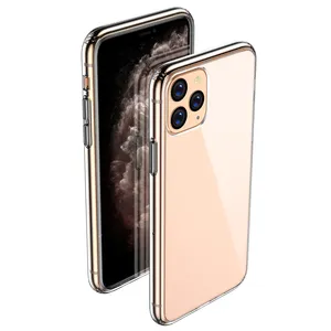 iPhone 11 pro双层超薄水晶透明外壳防刮擦防黄