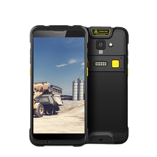 5.5inch 3+32GB Android 9.0 Rugged Handheld Android Barcode PDAS PDA Nfc With 1D 2D Scanner