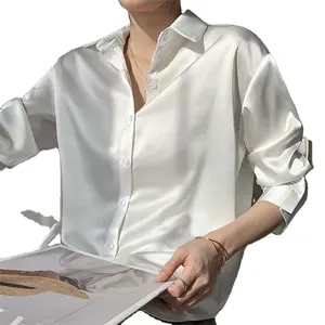 Wholesale casual clothing dubai white t shirt women's tops casual designs blouses