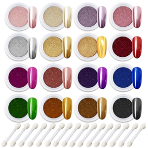 <span class=keywords><strong>Poudre</strong></span> à ongles chromée multicolore SH, pigment nacré iridescent effet aurore sirène pour <span class=keywords><strong>manucure</strong></span> <span class=keywords><strong>et</strong></span> artisanat en résine, <span class=keywords><strong>poudre</strong></span> miroir holographique - Product Image 1
