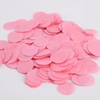 Confettis en papier en gros pour décoration de fête, forme personnalisée, confettis papillon en papier de soie