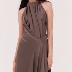 ชุดราตรียาวทำจากผ้าไหมหรูหราสำหรับผู้หญิงชุดทางการสำหรับงานปาร์ตี้ - Product Image 1