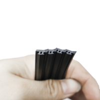 Joint d'étanchéité en caoutchouc EPDM extrudé haute résistance pour cadre de fenêtre et de porte en aluminium, barrière anti-poussière et anti-eau, insonorisation