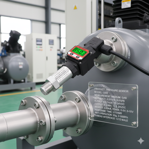 جهاز إرسال ضغط الاتصالات <span class=keywords><strong>RS485</strong></span> عالي الدقة Modbus RTU مستشعر درجة صناعية - Product Image 6