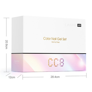 CANNI 192 Colores Esmalte en Gel Kit de Alta Calidad para Uñas Arte Remojable con LED UV Esmalte en Gel Base Top Coat con Placa de Color - Product Image 2