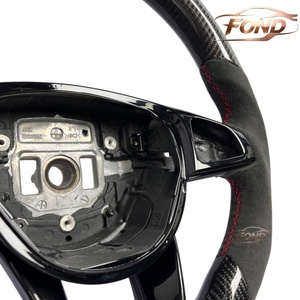 Volant sport en fibre de carbone personnalisé pour Mercedes-Benz <span class=keywords><strong>W204</strong></span> W205 W207 W212 W221 Classe A Classe E CLA CLE CLS <span class=keywords><strong>AMG</strong></span> - Product Image 4