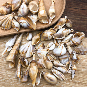 จี้เปลือกหอยอะคริลิคขนาดกลางสำหรับทำเครื่องประดับ DIY - Product Image 3