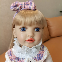 Poupée électrique réaliste parlante, tête qui se balance, main qui se lève, poupée reborn pour fille, poupée de mode avec télécommande, couche