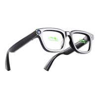 Lunettes intelligentes AR avec caméra 20MP, lentilles binoculaires à guide d'ondes, traducteur IA en option, GPS, batterie amovible, lunettes AR