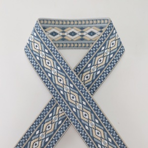 3.8cm Jacquard vải cho túi dây đai máy ảnh vành đai Guitar vành đai với Polyester Ribbon cho giày - Product Image 6