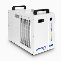 Système de refroidissement industriel CW3000 CW5000 CW5200 CW6000 Refroidisseur d'eau 60W-150W CO2 Laser Gravure Machine de découpe