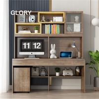 Table d'ordinateur en bois forme de l, bureau scandinave pour l'étude, ordinateur avec imprimante, nouveau design, bon marché