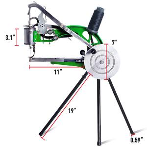 Máquina de Coser Manual de Cuero para Zapateros, Longitud de la Aguja Ajustable - Product Image 2