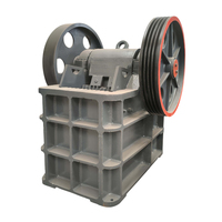 Concasseur à mâchoires de haute qualité PE 150*250, petit concasseur de pierres pour laboratoire minier d'or avec crible vibrant