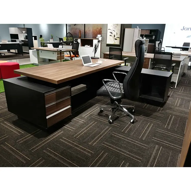 Precio de fábrica Ejecutivo Oficina moderna muebles modernos muebles de diseño de lujo de escritorio de oficina