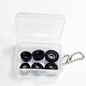 Aier Embouts d'oreille en mousse à mémoire <span class=keywords><strong>de</strong></span> forme PU souple <span class=keywords><strong>de</strong></span> remplacement noir <span class=keywords><strong>de</strong></span> haute qualité Matériau d'utilisation confortable pour <span class=keywords><strong>Airpods</strong></span> <span class=keywords><strong>Pro</strong></span> - Product Image 5