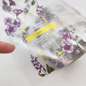 مخصص الطباعة الذهب الساخن ختم احباط واضح لاصق ملصقات للشعار التسمية لفة - Product Image 6