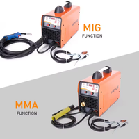 KEYUE Nouvelle machine à souder portable à haute fréquence IGBT 220V, soudeuse à l'arc MIG-160 avec écran LCD