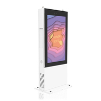 Pantalla Publicitaria Exterior HONGNUO, Impermeable, de 21.5 y 32 Pulgadas, con Alto Brillo, LCD, Señalización Digital para Calles y Centros Comerciales