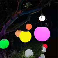 Lampe suspendue LED décorative pour jardin, lampe à suspension LED pour extérieur, restaurant, lustre suspendu, globe lumineux