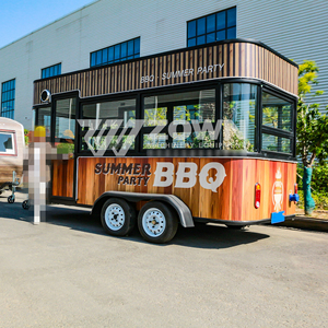 ZOWN Customized Electric Traction Tricycle Food Cart <b>Concession</b> Ice Cream Hot Dog Coffee Mobile Food Vending Carts 2-Year - Product Image 5