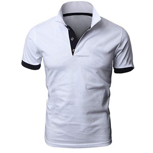 <span class=keywords><strong>Polo</strong></span> classique haut de gamme pour homme à manches courtes, boutonné, color block, uni, décontracté, pour affaires, vente en gros - Product Image 6