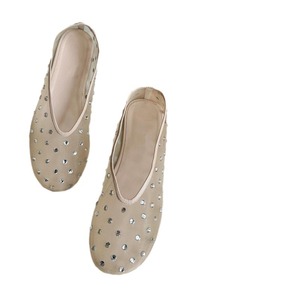 Zapatos Planos de Malla con Pedrería Estilo Hada para Verano 2026, Elegantes Zapatos Planos Mary Jane Sin Cordones para Mujer, para Uso Diario y Fiestas - Product Image 6