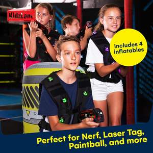 Bunkers gonflables pour la bataille de Paintball Set Home Outdoor Toys for Laser Tags Blast Guns & Paintball Gonflable Barils - Product Image 5