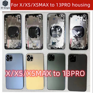 Cubierta trasera de bricolaje para <span class=keywords><strong>IPhone</strong></span> X Convert to <span class=keywords><strong>IPhone</strong></span> <span class=keywords><strong>13</strong></span> Pro 14 Pro Reemplazo <span class=keywords><strong>IPhone</strong></span> Xs Max to <span class=keywords><strong>13</strong></span> 14 Pro Max Carcasa trasera - Product Image 6