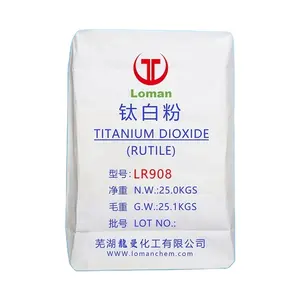 Rutile titanium dioxide produced by high-level chlorination method in the factory