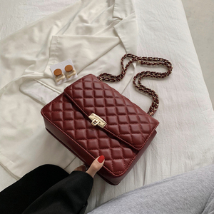 Bolsos <span class=keywords><strong>de</strong></span> Mano <span class=keywords><strong>de</strong></span> Moda al por Mayor, Bolso Tipo Bandolera con Diseño <span class=keywords><strong>de</strong></span> Rejilla <span class=keywords><strong>de</strong></span> Diamantes, Bolsos <span class=keywords><strong>de</strong></span> Mano para Mujer - Product Image 3