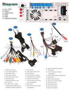 Erisin ES5539B Autoradio Android 14 8 cœurs pour tableau de bord BMW Série 5, DAB, GPS, <span class=keywords><strong>USB</strong></span>, <span class=keywords><strong>CD</strong></span>, écran tactile pour BMW E39 M5 - Product Image 5