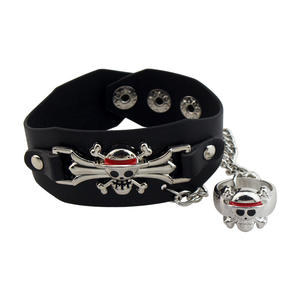 Accesorio de Joyería para <span class=keywords><strong>Cosplay</strong></span>, Brazalete de Cuero PU de Anime, Personaje de Dibujos Animados, <span class=keywords><strong>Akatsuki</strong></span>, <span class=keywords><strong>Sasuke</strong></span>, Kakashi, Brazalete de Aleación con Anillo - Product Image 2