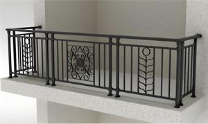 Thép ban công hộ Lan Tôn sóng tùy chỉnh bay cửa sổ lan can mái an toàn bảo vệ cách ly hàng rào - Product Image 4