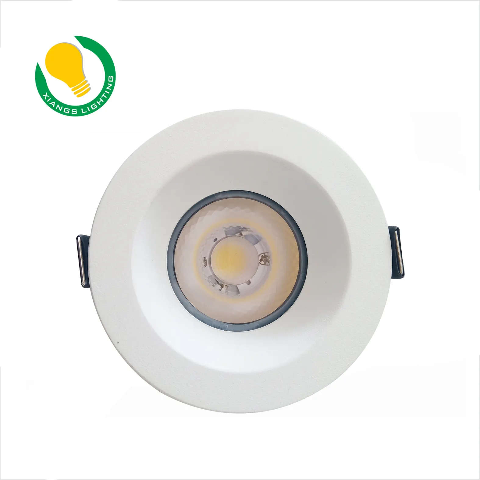 Nuevo diseño 15W Fire RATED LED Down Light Buena calidad Alto Lumen Regulable Led Luz de techo empotrada Lámpara de cuerpo luminoso Moderna