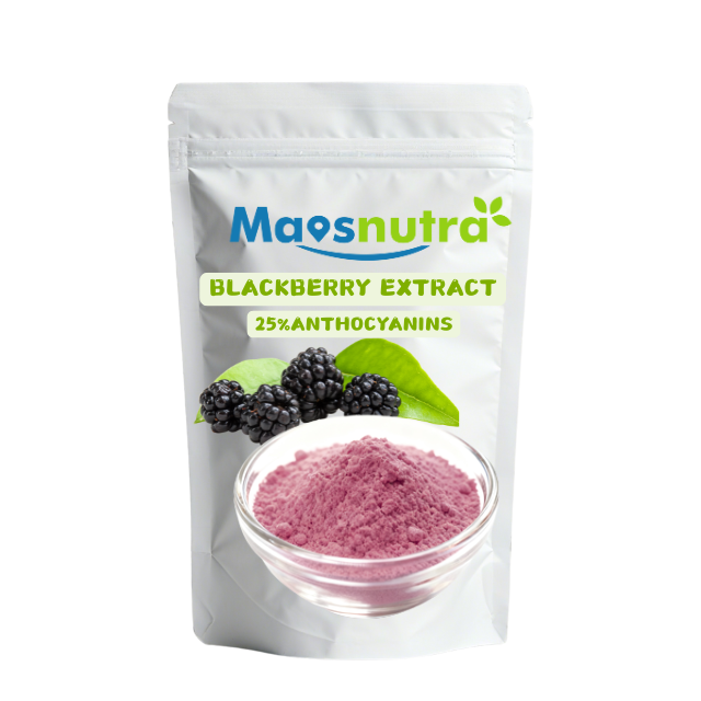 Blackberry Extract Blackberry Fruit Powder Anthocyanidins 5%-25% UV